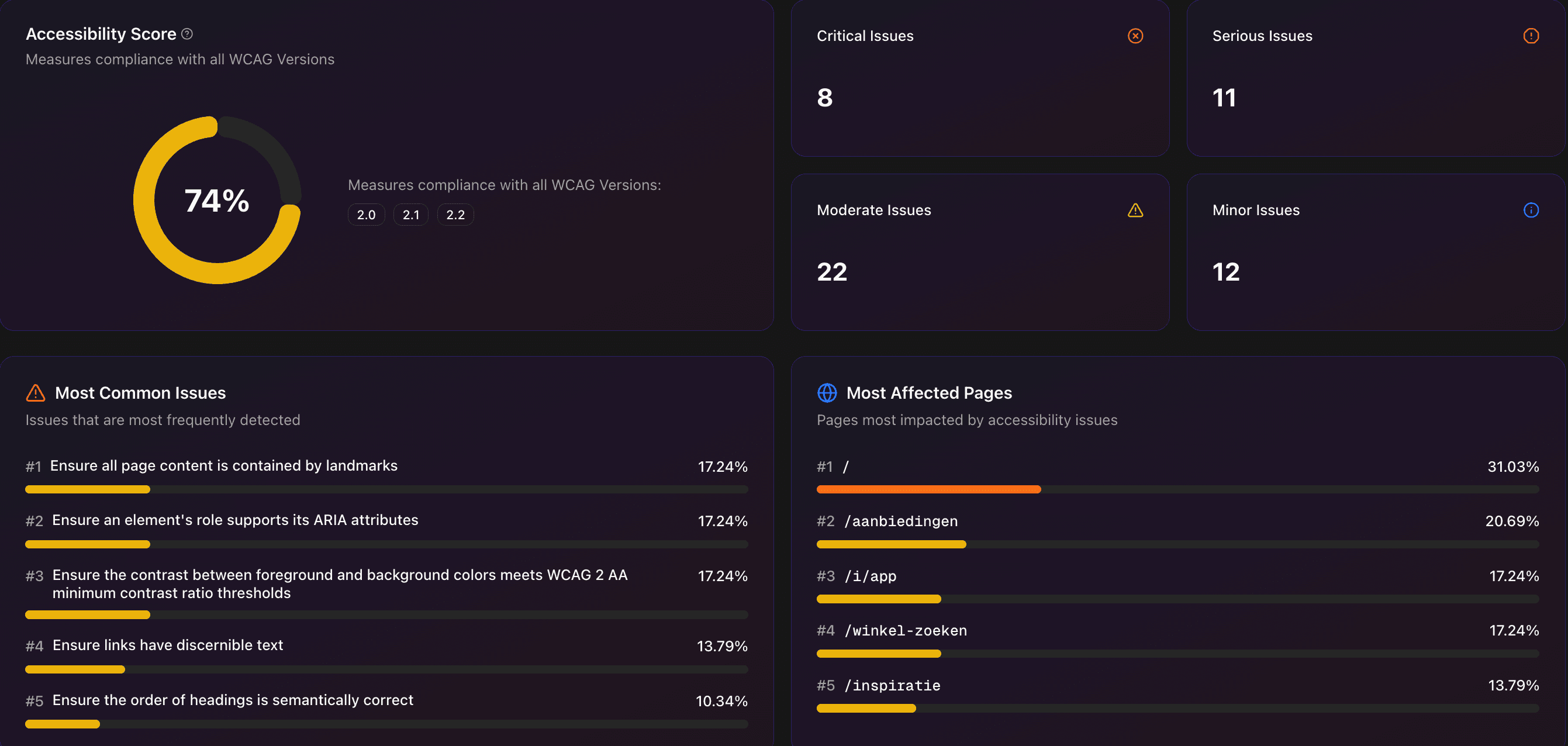 Homepage screenshot 1